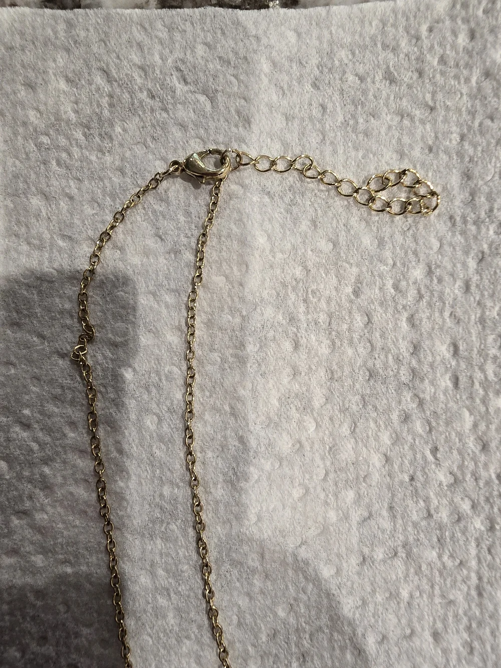 Gold Key Pendant Necklace
